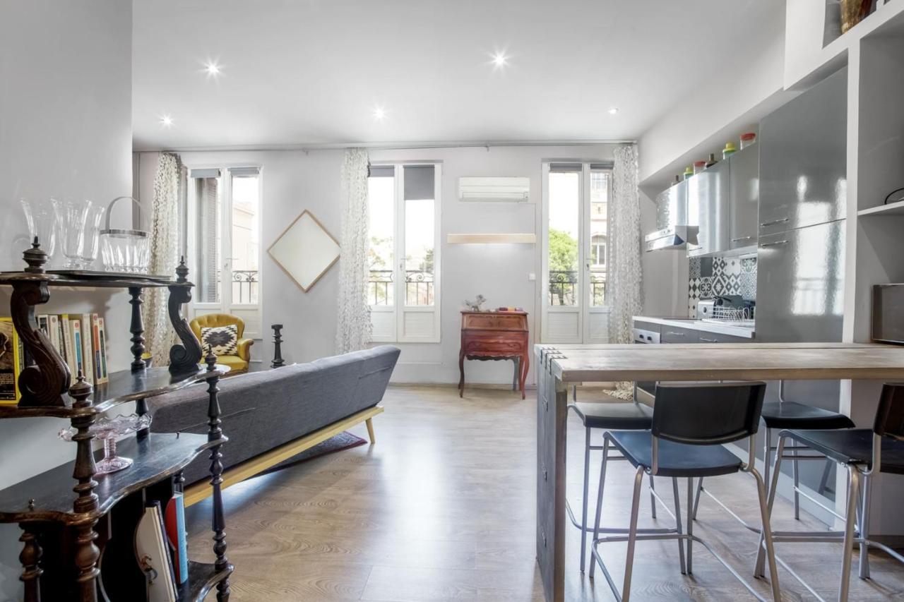 Superbe T2 de Standing au Pharo - Air Rental Marseille Bagian luar foto